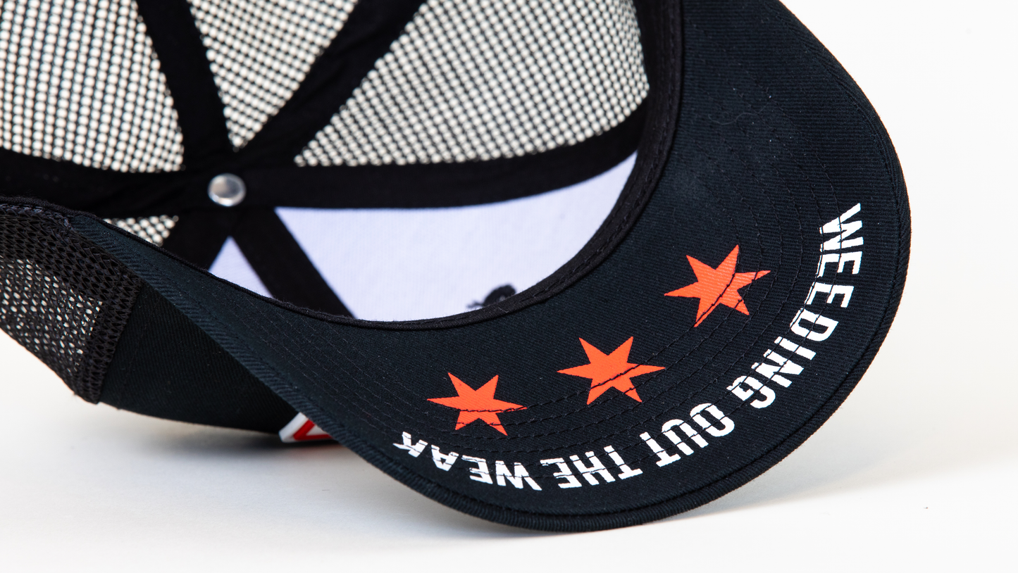 Weeding Out The Weak Trucker Hat