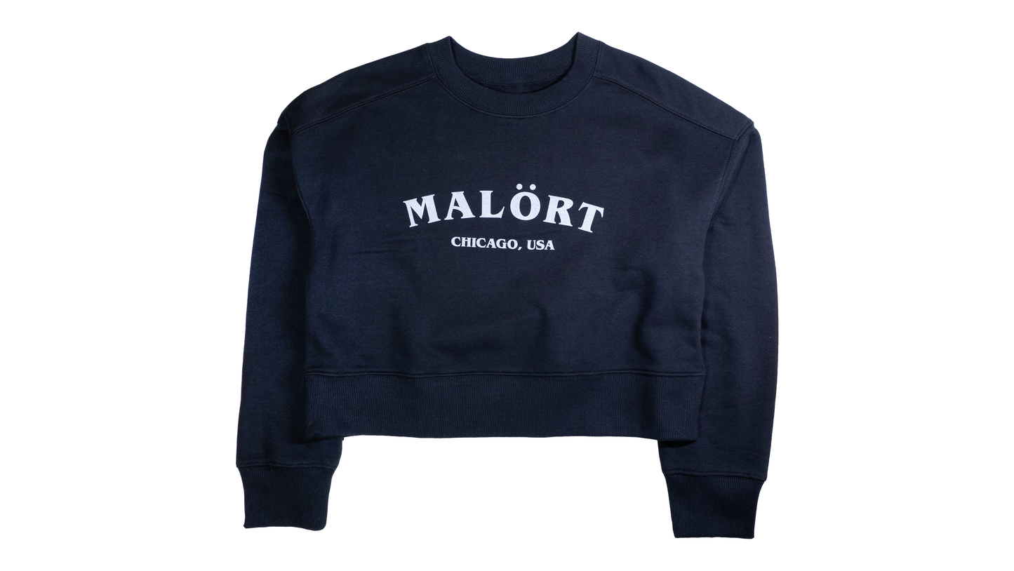 Weekend Cropped Crew Neck