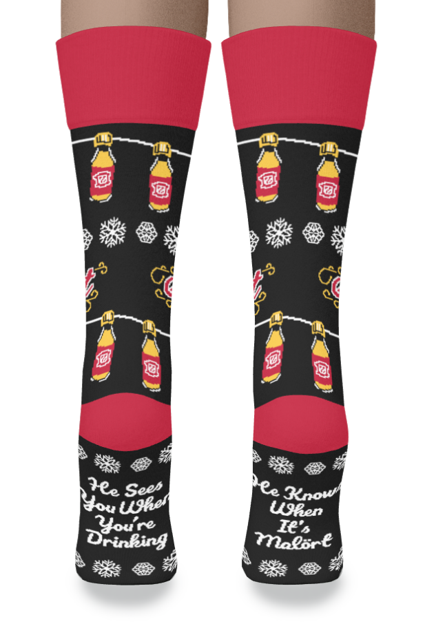 Holiday Drinking Socks