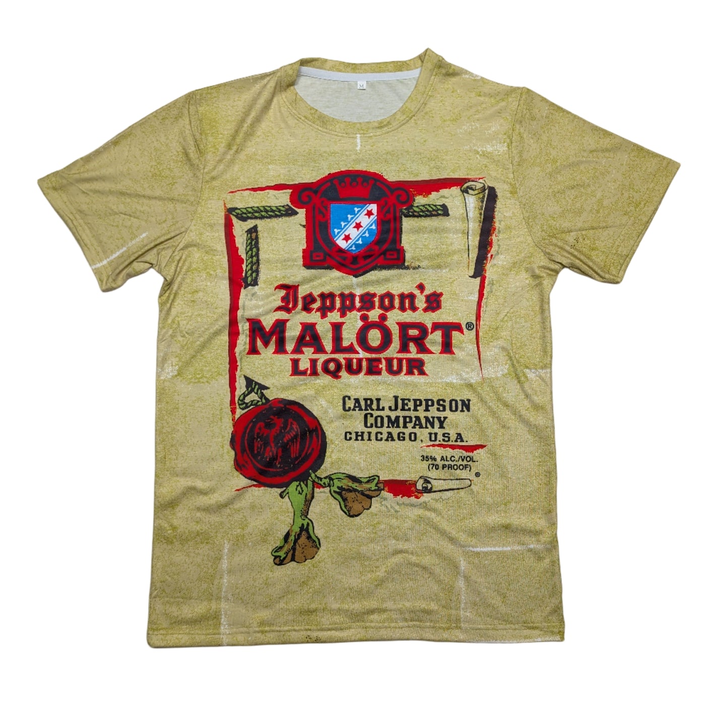 Malört Bottle Costume Bundle (Hat and Shirt)