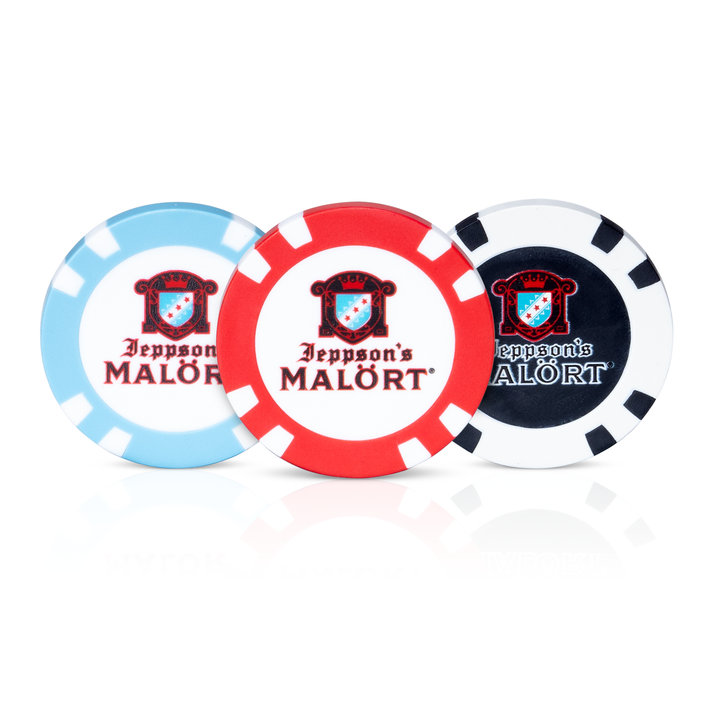 Malört Poker Chip Ball Markers