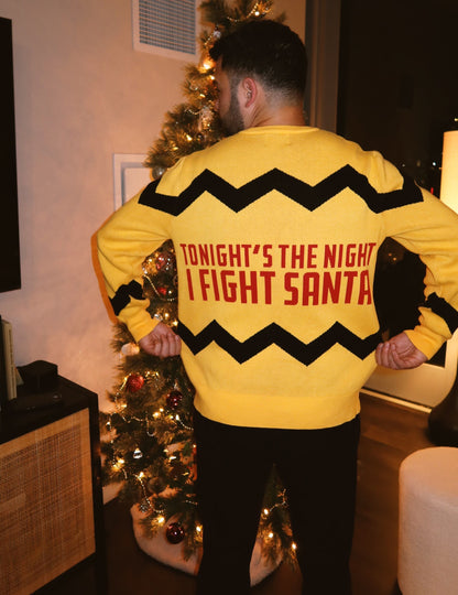 "Fight Santa" Malört Holiday Sweater