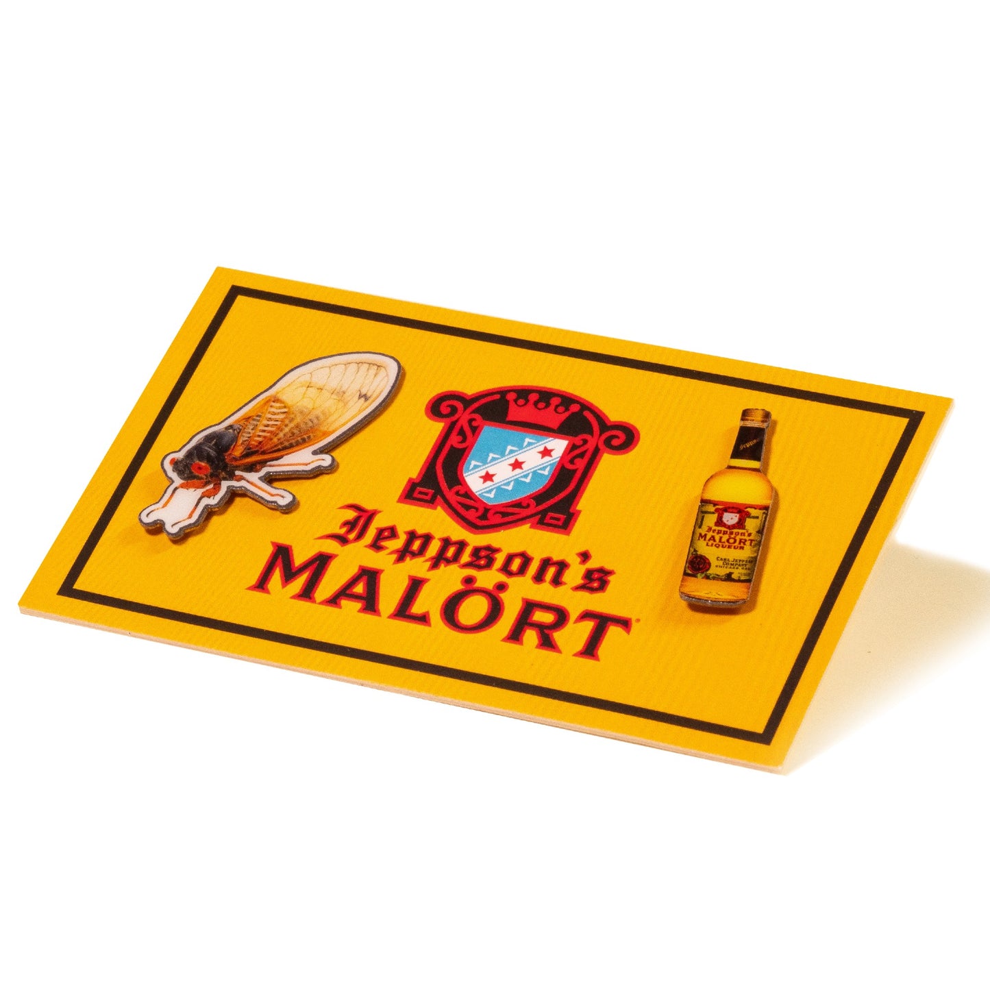 Cicada Malört Pins