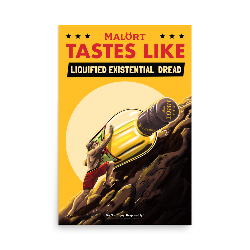 "Malört Tastes Like..." Posters