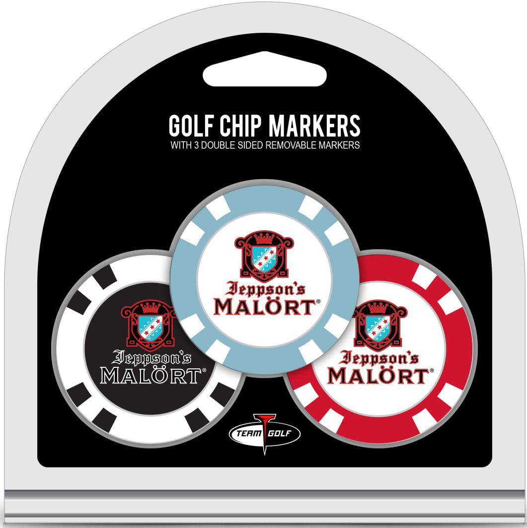 Malört Poker Chip Ball Markers